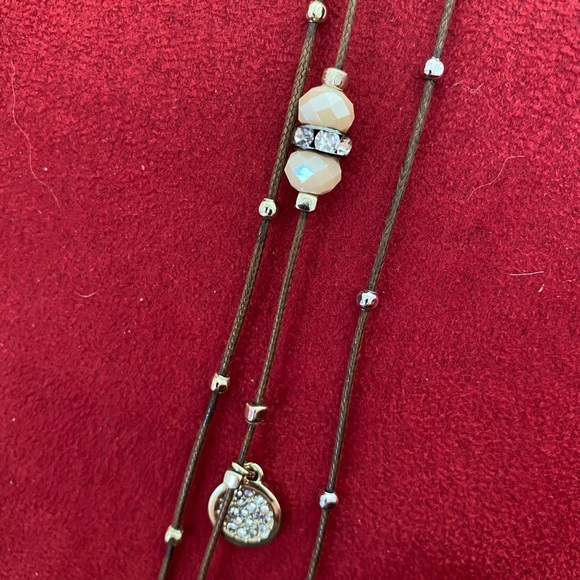 NWOT Premier Designs “Vintage Vibe” 3-strand necklace - Picture 5 of 6